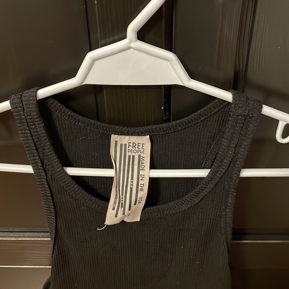 Free People black swing tank top size small. - Picture 3 of 5